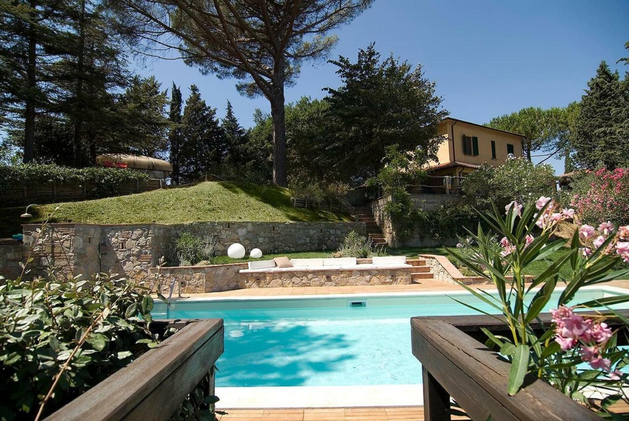 Stunning Country House Overlooking Tuscany Hills Lorenzana Ngoại thất bức ảnh