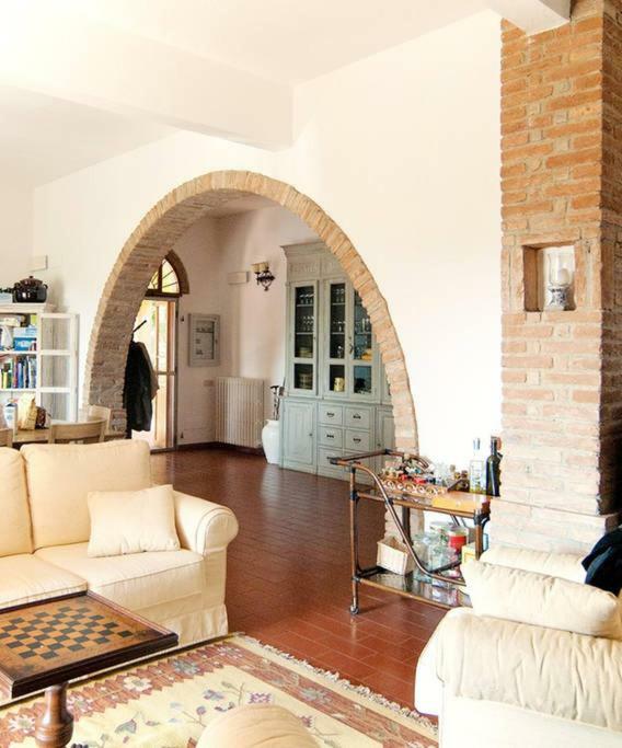 Stunning Country House Overlooking Tuscany Hills Lorenzana Ngoại thất bức ảnh