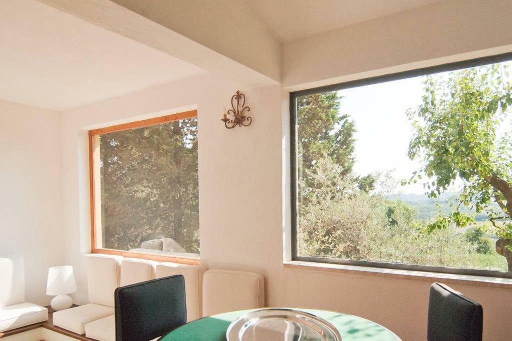 Stunning Country House Overlooking Tuscany Hills Lorenzana Ngoại thất bức ảnh